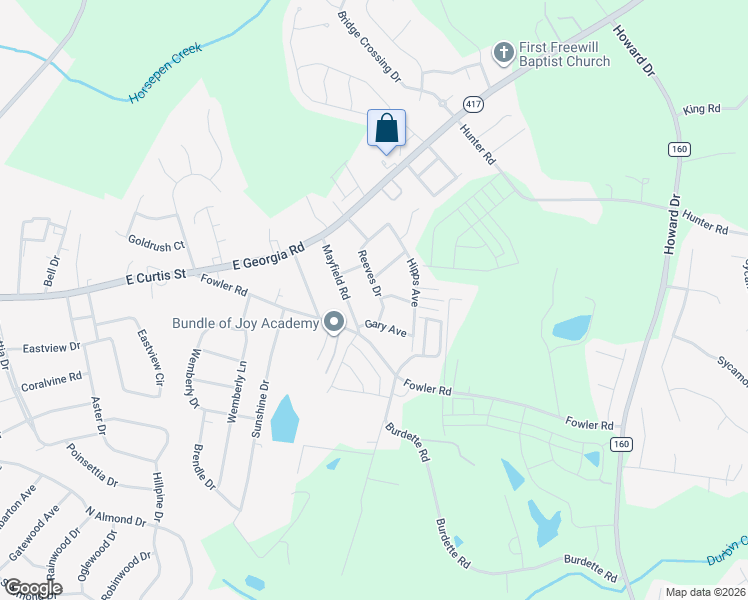 map of restaurants, bars, coffee shops, grocery stores, and more near 213 Mayfield Road in Simpsonville