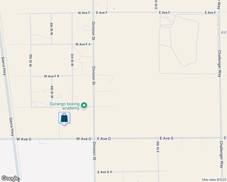 map of restaurants, bars, coffee shops, grocery stores, and more near 2 East Avenue F 10 in Lancaster