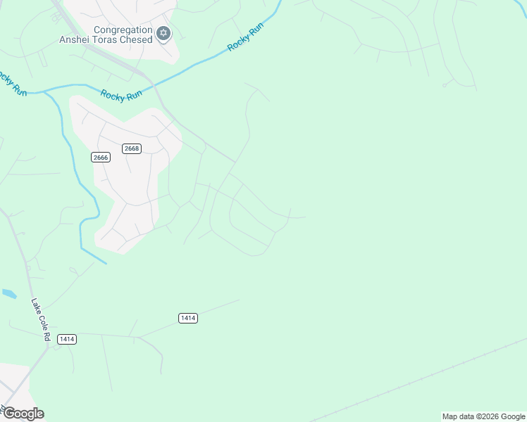 map of restaurants, bars, coffee shops, grocery stores, and more near 1299 State Road 1414 in Piney Green