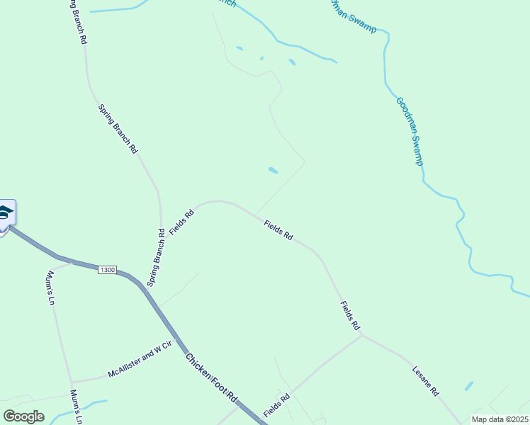 map of restaurants, bars, coffee shops, grocery stores, and more near 988 Fields Road in Tar Heel