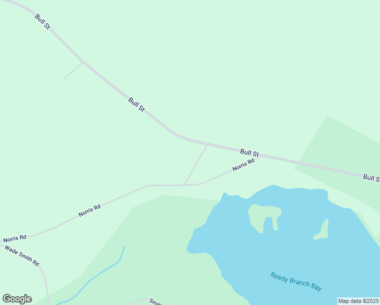 map of restaurants, bars, coffee shops, grocery stores, and more near Bull Street in Elizabethtown