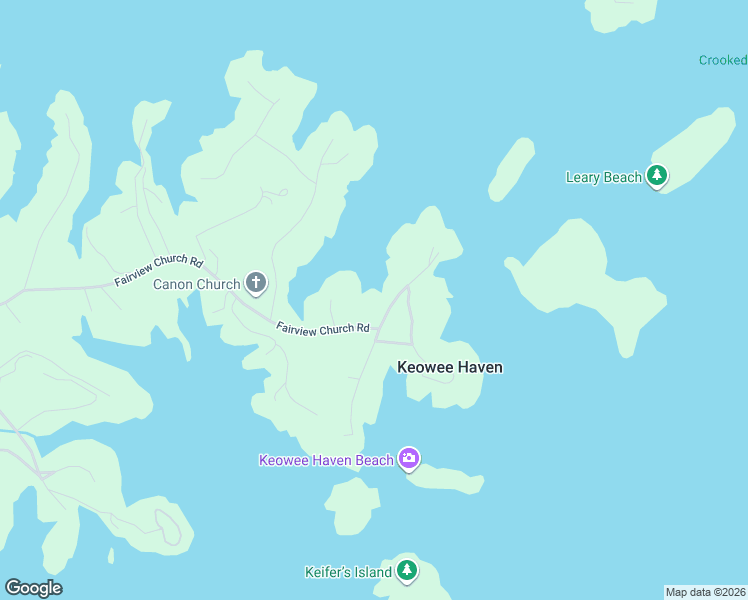 map of restaurants, bars, coffee shops, grocery stores, and more near 11099 Fairview Church Road in Seneca