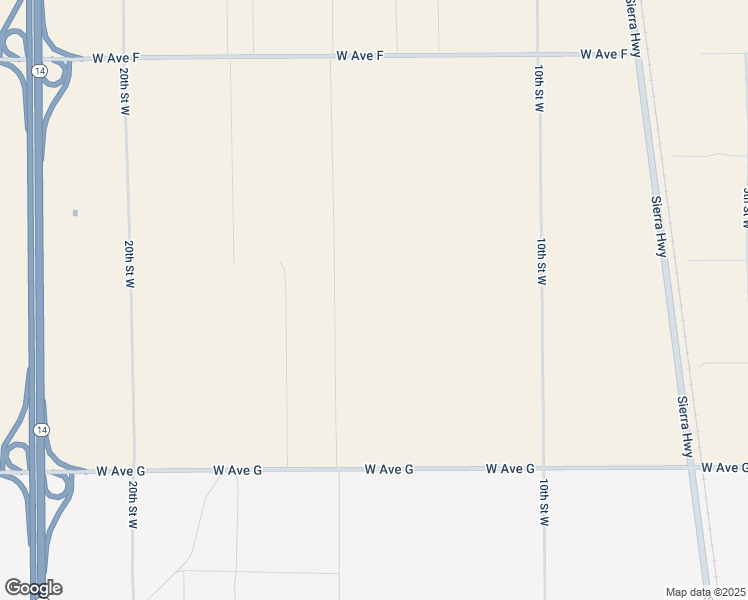 map of restaurants, bars, coffee shops, grocery stores, and more near West Avenue F 10 in Lancaster
