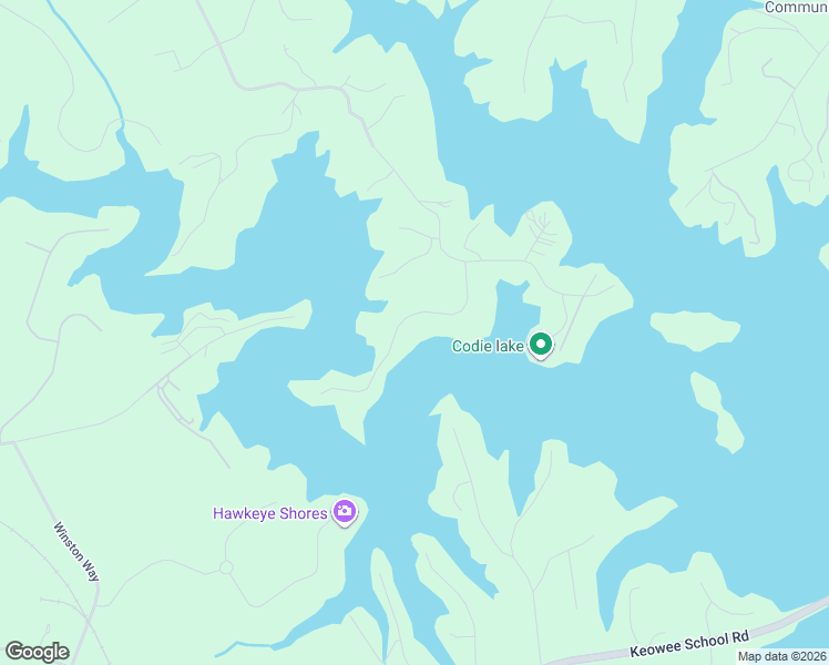 map of restaurants, bars, coffee shops, grocery stores, and more near 2119 Retreat Pointe Road in West Union