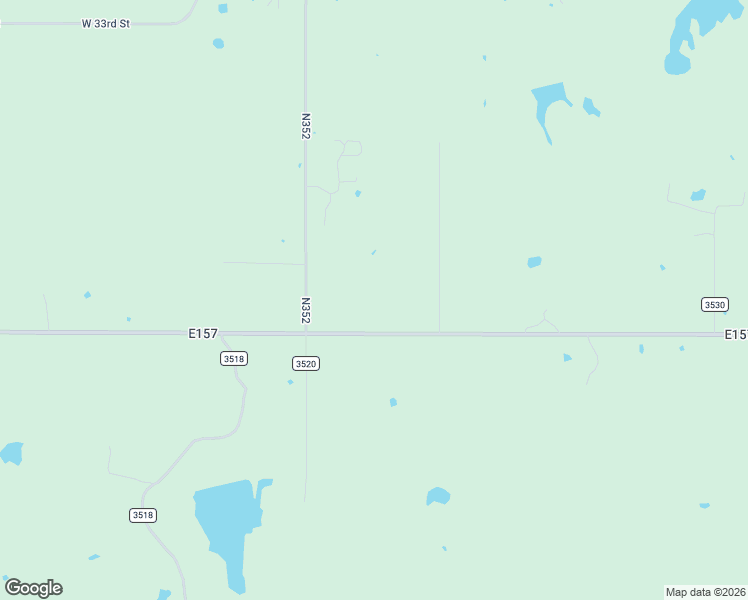 map of restaurants, bars, coffee shops, grocery stores, and more near 12180 County Road 1570 in Ada