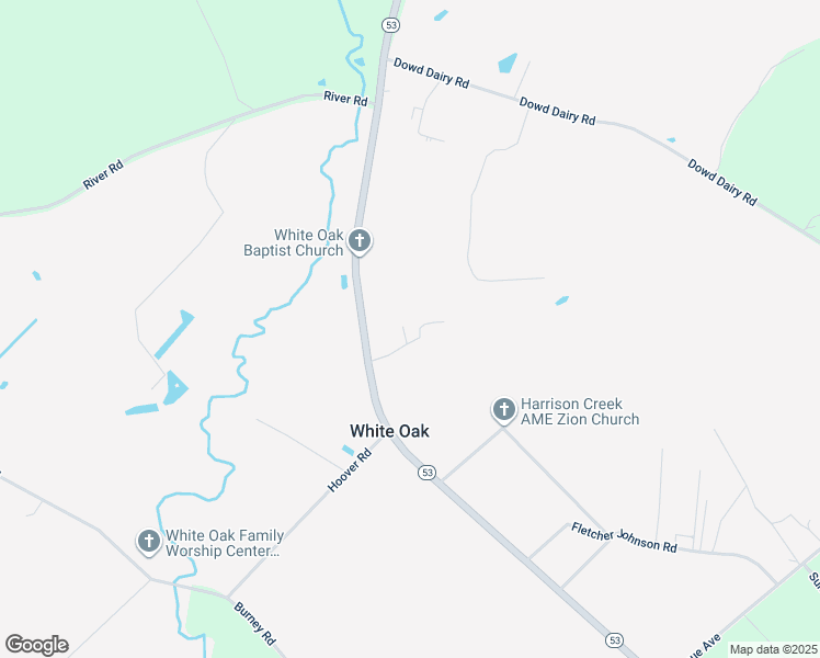 map of restaurants, bars, coffee shops, grocery stores, and more near 28 Wingate Circle in White Oak