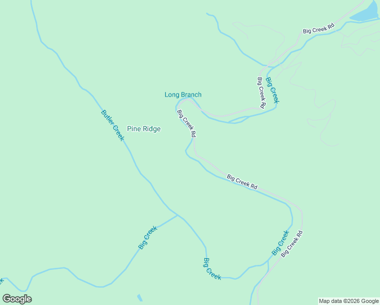 map of restaurants, bars, coffee shops, grocery stores, and more near 106 Butler Creek Road in Cherry Log