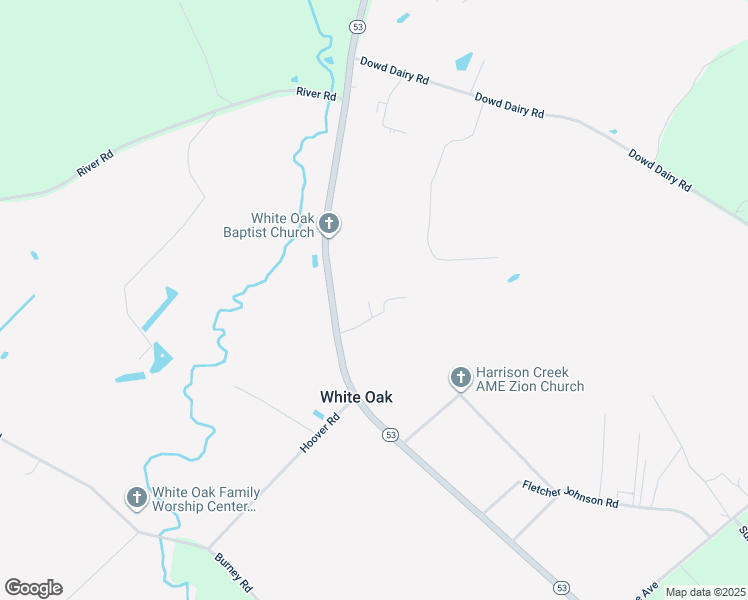 map of restaurants, bars, coffee shops, grocery stores, and more near 28 Wingate Circle in White Oak