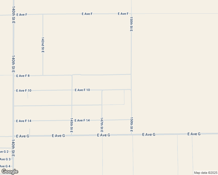 map of restaurants, bars, coffee shops, grocery stores, and more near 14700 East Avenue F in Lancaster