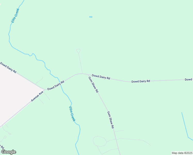 map of restaurants, bars, coffee shops, grocery stores, and more near 2154 Dowd Dairy Road in White Oak