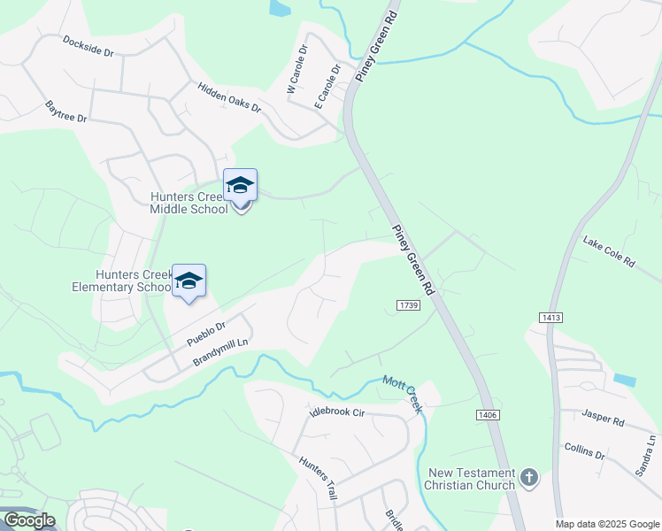 map of restaurants, bars, coffee shops, grocery stores, and more near 119 Plow Point Lane in Jacksonville