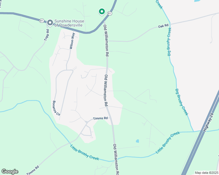 map of restaurants, bars, coffee shops, grocery stores, and more near 105 Sydney Lane in Piedmont