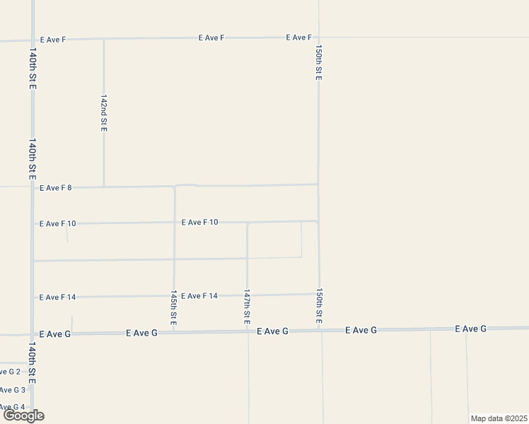 map of restaurants, bars, coffee shops, grocery stores, and more near 14700 East Avenue F in Lancaster
