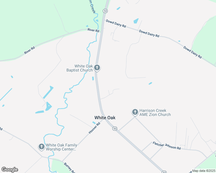 map of restaurants, bars, coffee shops, grocery stores, and more near 44 Wingate Circle in White Oak