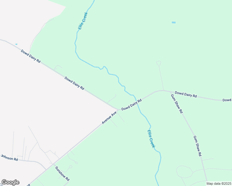map of restaurants, bars, coffee shops, grocery stores, and more near 1525 Dowd Dairy Road in White Oak
