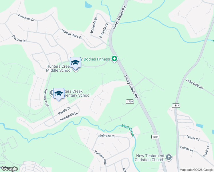 map of restaurants, bars, coffee shops, grocery stores, and more near 119 Plow Point Lane in Jacksonville