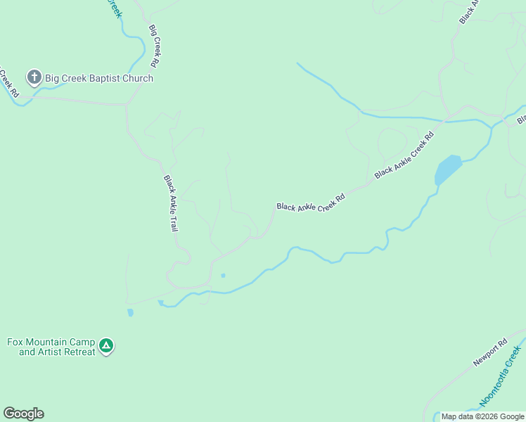 map of restaurants, bars, coffee shops, grocery stores, and more near 1630 Black Ankle Creek Road in Cherry Log