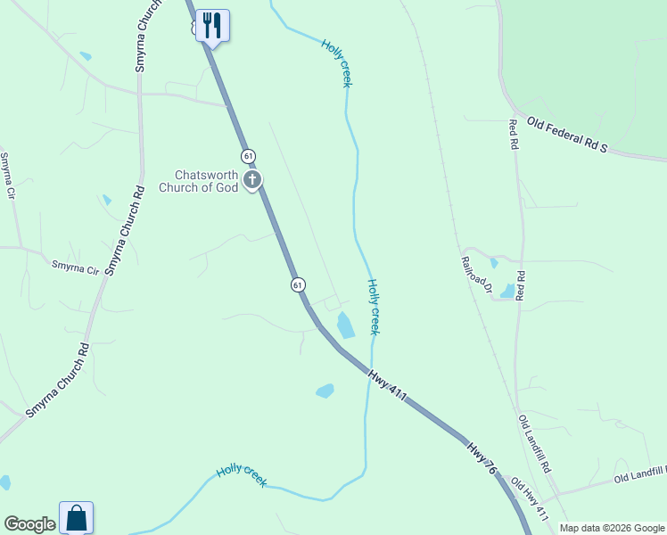 map of restaurants, bars, coffee shops, grocery stores, and more near 146 Woodlake Drive in Chatsworth