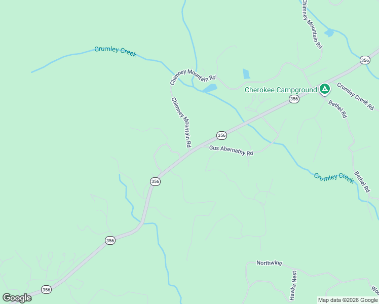 map of restaurants, bars, coffee shops, grocery stores, and more near 4597 Georgia 356 in Sautee Nacoochee