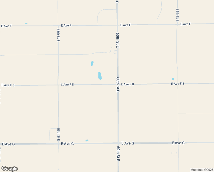 map of restaurants, bars, coffee shops, grocery stores, and more near 5900 East Avenue F 8 in Lancaster