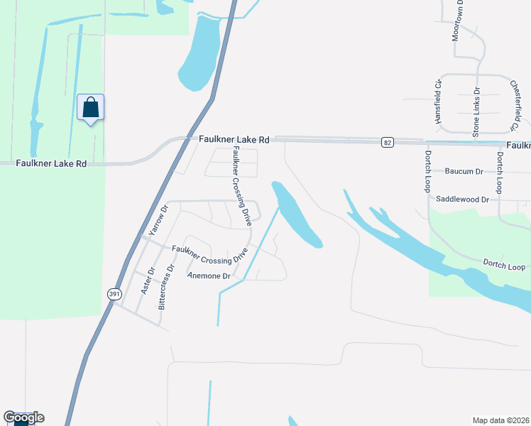map of restaurants, bars, coffee shops, grocery stores, and more near 12501 Solandra Circle in North Little Rock