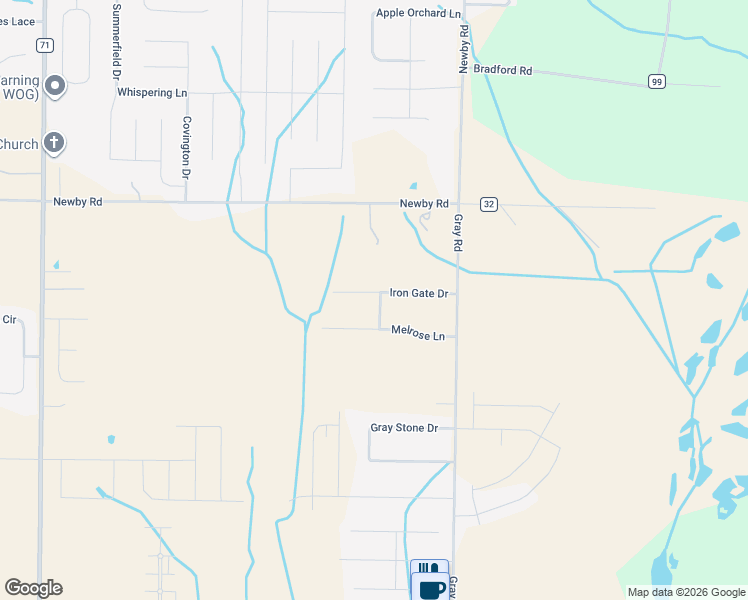 map of restaurants, bars, coffee shops, grocery stores, and more near 25804 Iron Gate Drive in Madison