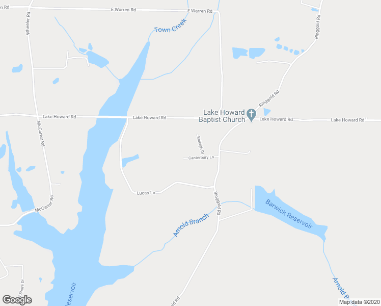 map of restaurants, bars, coffee shops, grocery stores, and more near 128 Canterbury Lane in LaFayette