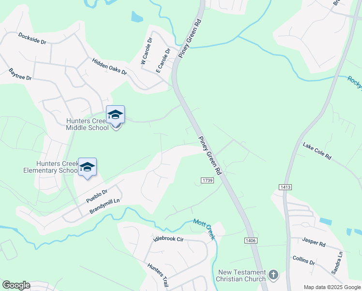 map of restaurants, bars, coffee shops, grocery stores, and more near 107 Marshall Farm Rd in Jacksonville