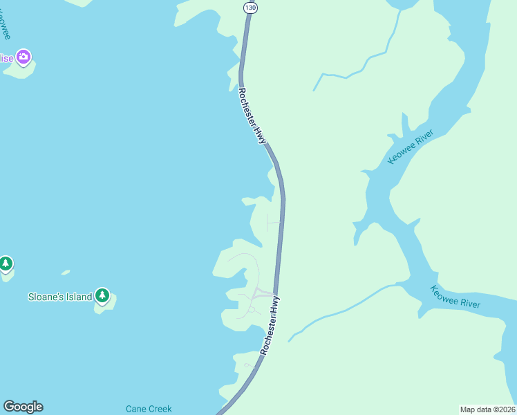 map of restaurants, bars, coffee shops, grocery stores, and more near 106 Wynwood Court in Seneca