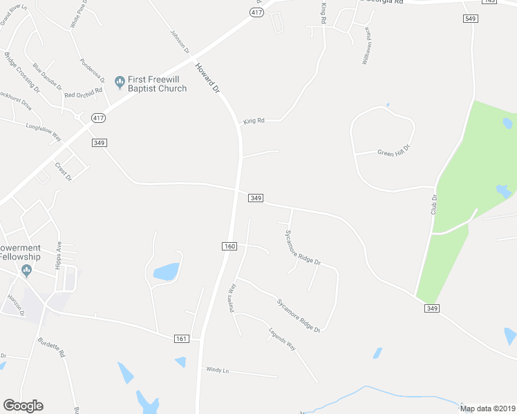 map of restaurants, bars, coffee shops, grocery stores, and more near 220 Whitworth Way in Simpsonville