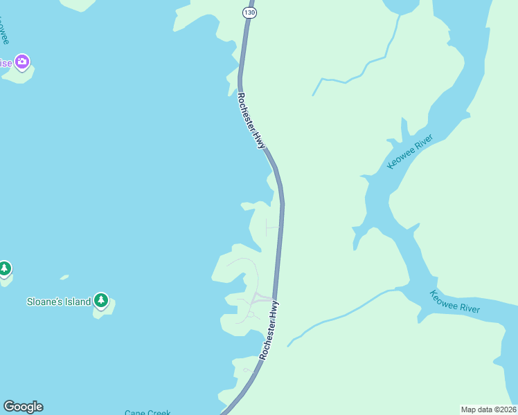 map of restaurants, bars, coffee shops, grocery stores, and more near 106 Wynwood Court in Seneca