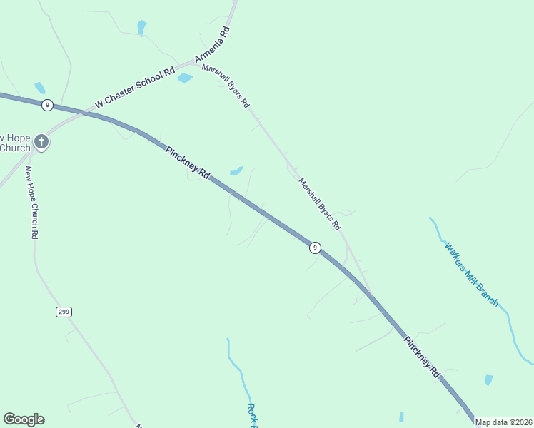 map of restaurants, bars, coffee shops, grocery stores, and more near 1969 Pinckney Road in Chester