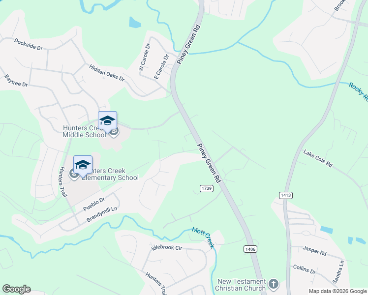 map of restaurants, bars, coffee shops, grocery stores, and more near 207 Alexa Place in Jacksonville