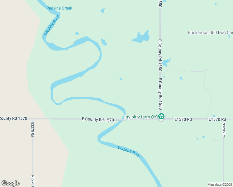 map of restaurants, bars, coffee shops, grocery stores, and more near 17215 North County Road 3251 in Pauls Valley