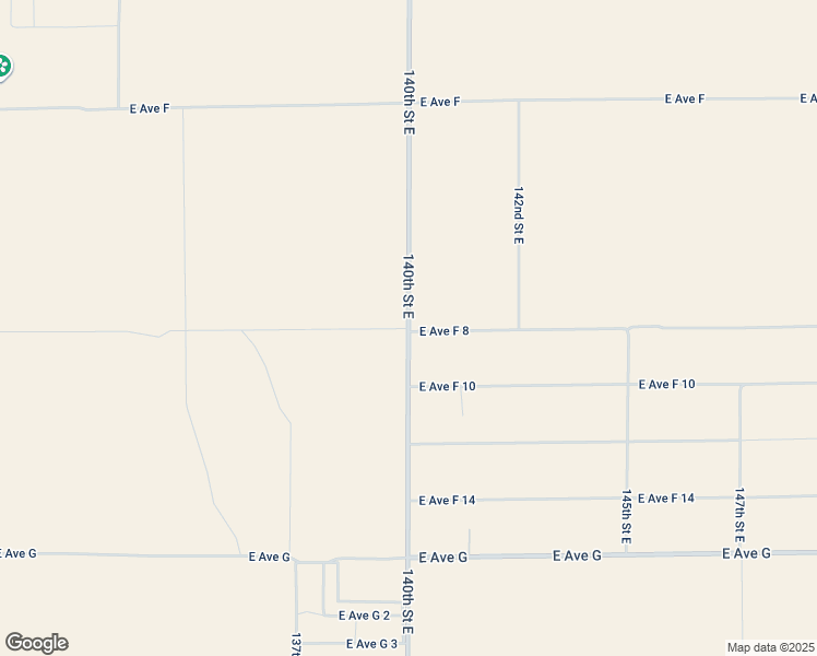 map of restaurants, bars, coffee shops, grocery stores, and more near 140th Street East in Los Angeles County