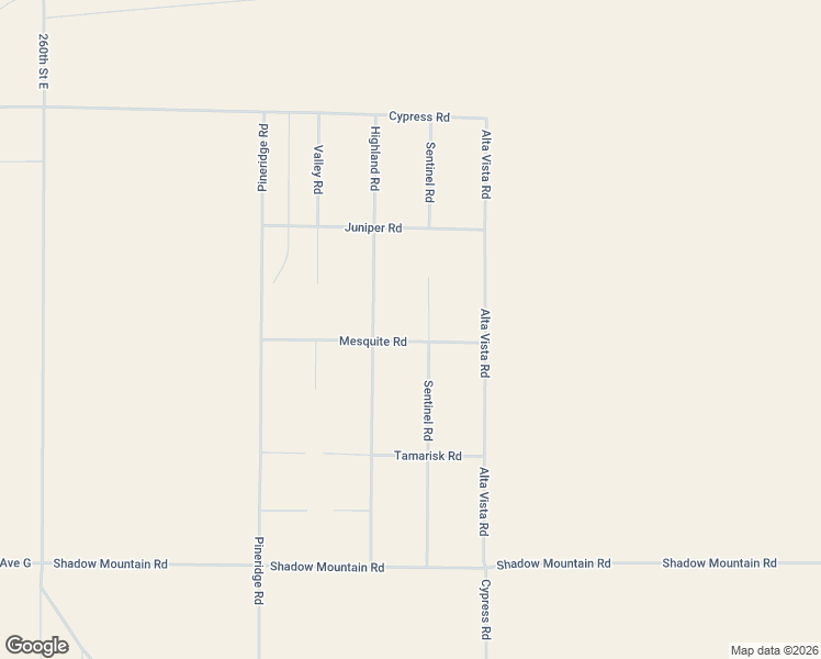 map of restaurants, bars, coffee shops, grocery stores, and more near Mesquite Road in Lancaster