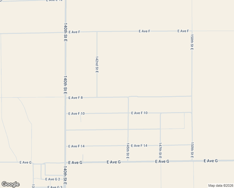map of restaurants, bars, coffee shops, grocery stores, and more near 14434 East Avenue F 8 in Lancaster
