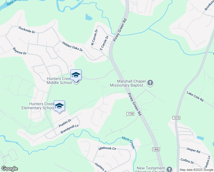 map of restaurants, bars, coffee shops, grocery stores, and more near 2-198 Marshall Farm Road in Jacksonville