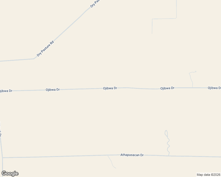 map of restaurants, bars, coffee shops, grocery stores, and more near Ojibwa Road in Navajo County