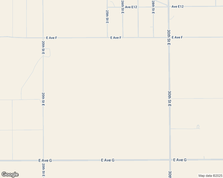 map of restaurants, bars, coffee shops, grocery stores, and more near 26 East Avenue F in Lancaster