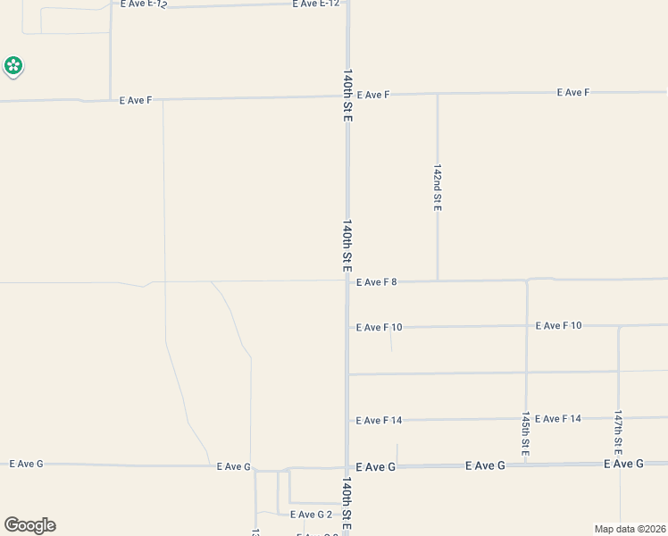 map of restaurants, bars, coffee shops, grocery stores, and more near 140th Street East in Los Angeles County