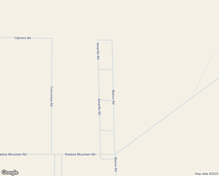 map of restaurants, bars, coffee shops, grocery stores, and more near Blanco Road in San Bernardino County