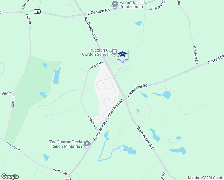 map of restaurants, bars, coffee shops, grocery stores, and more near 707 Torridon Lane in Simpsonville