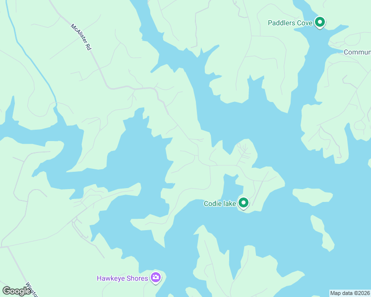 map of restaurants, bars, coffee shops, grocery stores, and more near 338 McAlister Road in West Union
