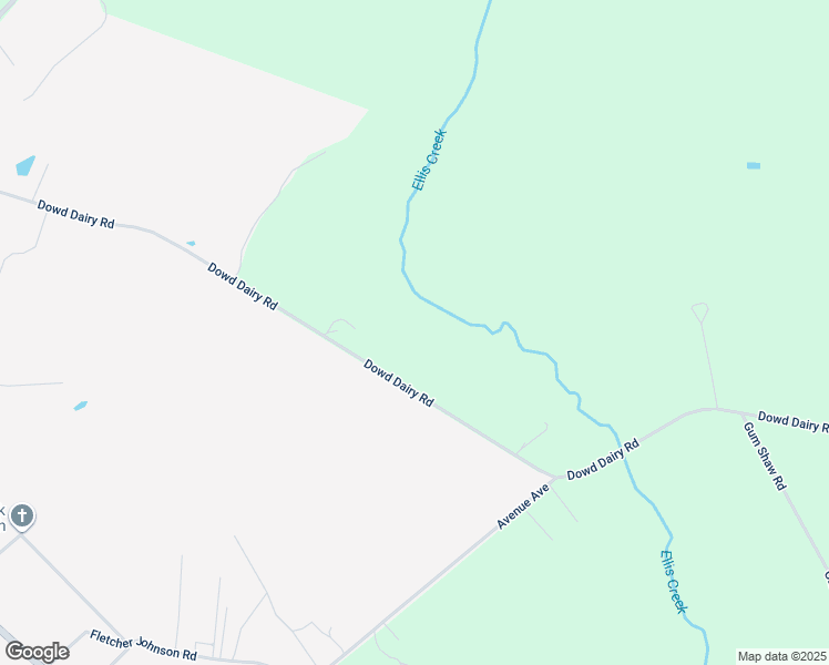 map of restaurants, bars, coffee shops, grocery stores, and more near 1243 Dowd Dairy Road in White Oak