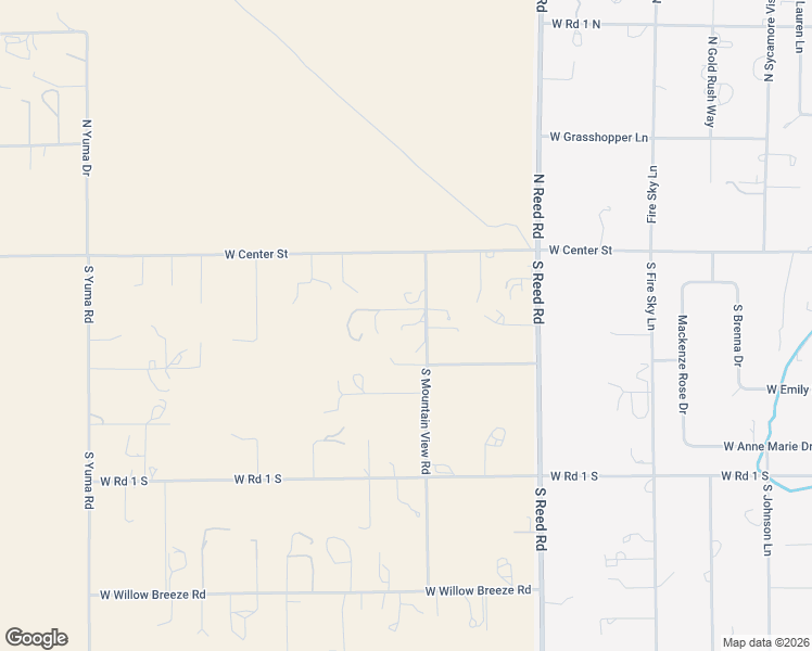 map of restaurants, bars, coffee shops, grocery stores, and more near 100 South Mountain View Road in Chino Valley