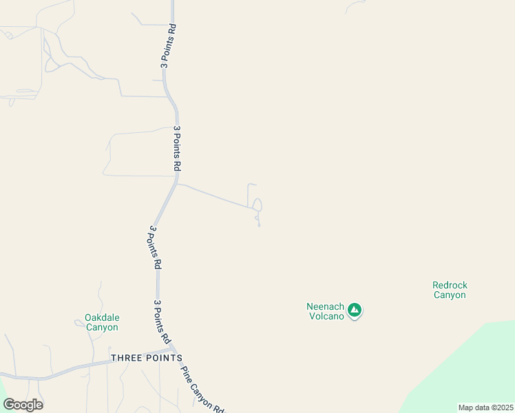 map of restaurants, bars, coffee shops, grocery stores, and more near 47536 3 Points Road in Lake Hughes