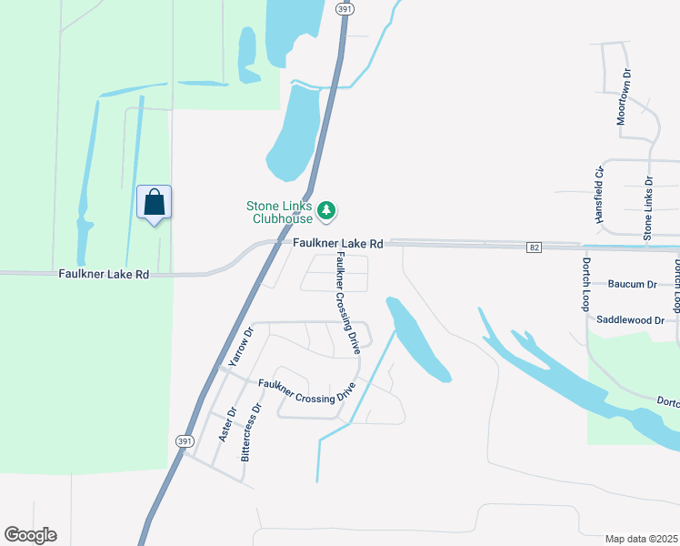 map of restaurants, bars, coffee shops, grocery stores, and more near 12405 Wahoo Drive in North Little Rock