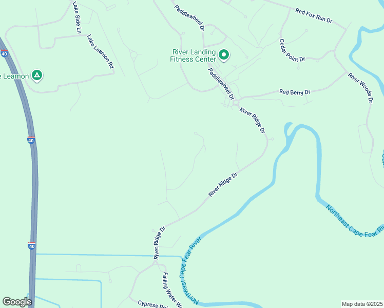 map of restaurants, bars, coffee shops, grocery stores, and more near 161 Falls Landing Way in Wallace