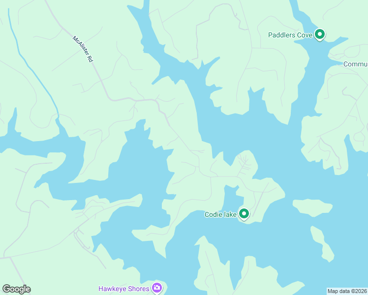 map of restaurants, bars, coffee shops, grocery stores, and more near 338 McAlister Road in West Union